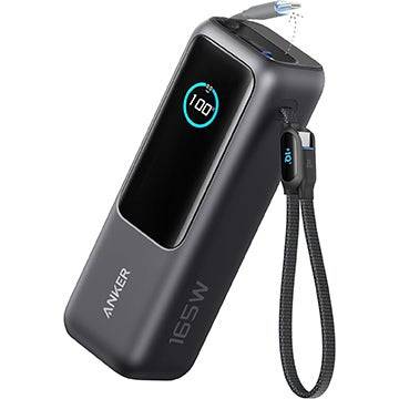 El nuevo banco de energía de alta capacidad de Anker ahora incluye dos cables USB tipo C incorporados