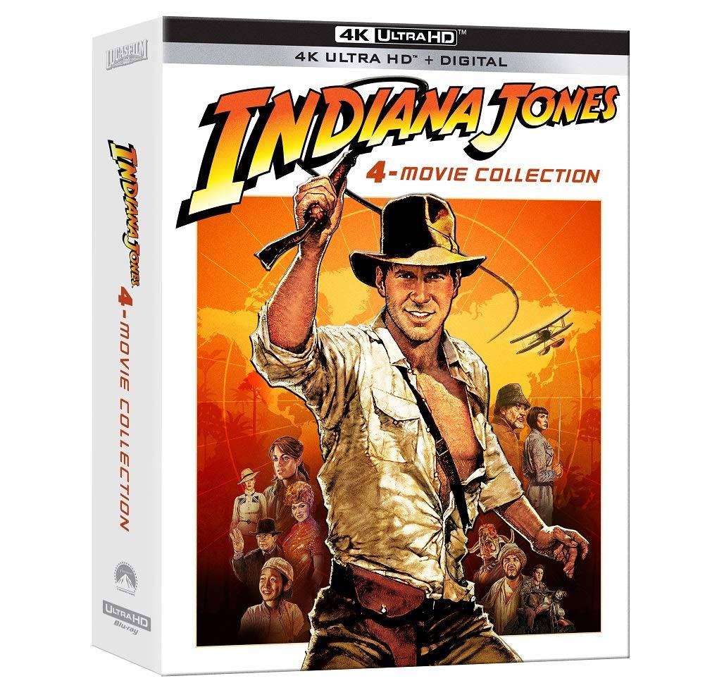 4-ruchowa kolekcja Indiana Jones