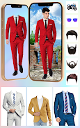 Men Suit Photo Editor- Effects Schermafbeelding 0