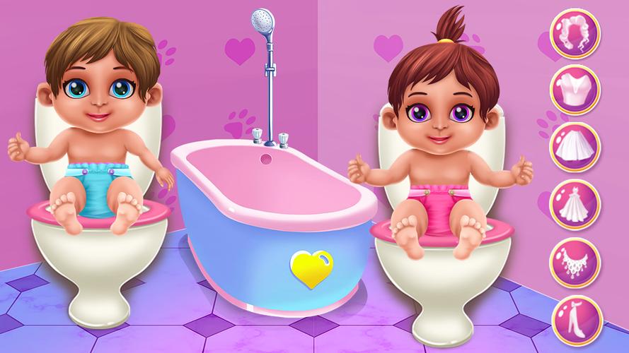 Crazy Mommy Triplets Care Captura de tela 0