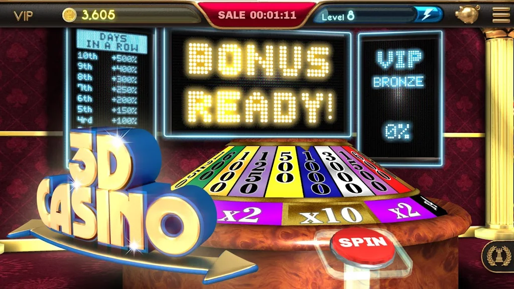 Classic Slots - Electric 777 스크린샷 1