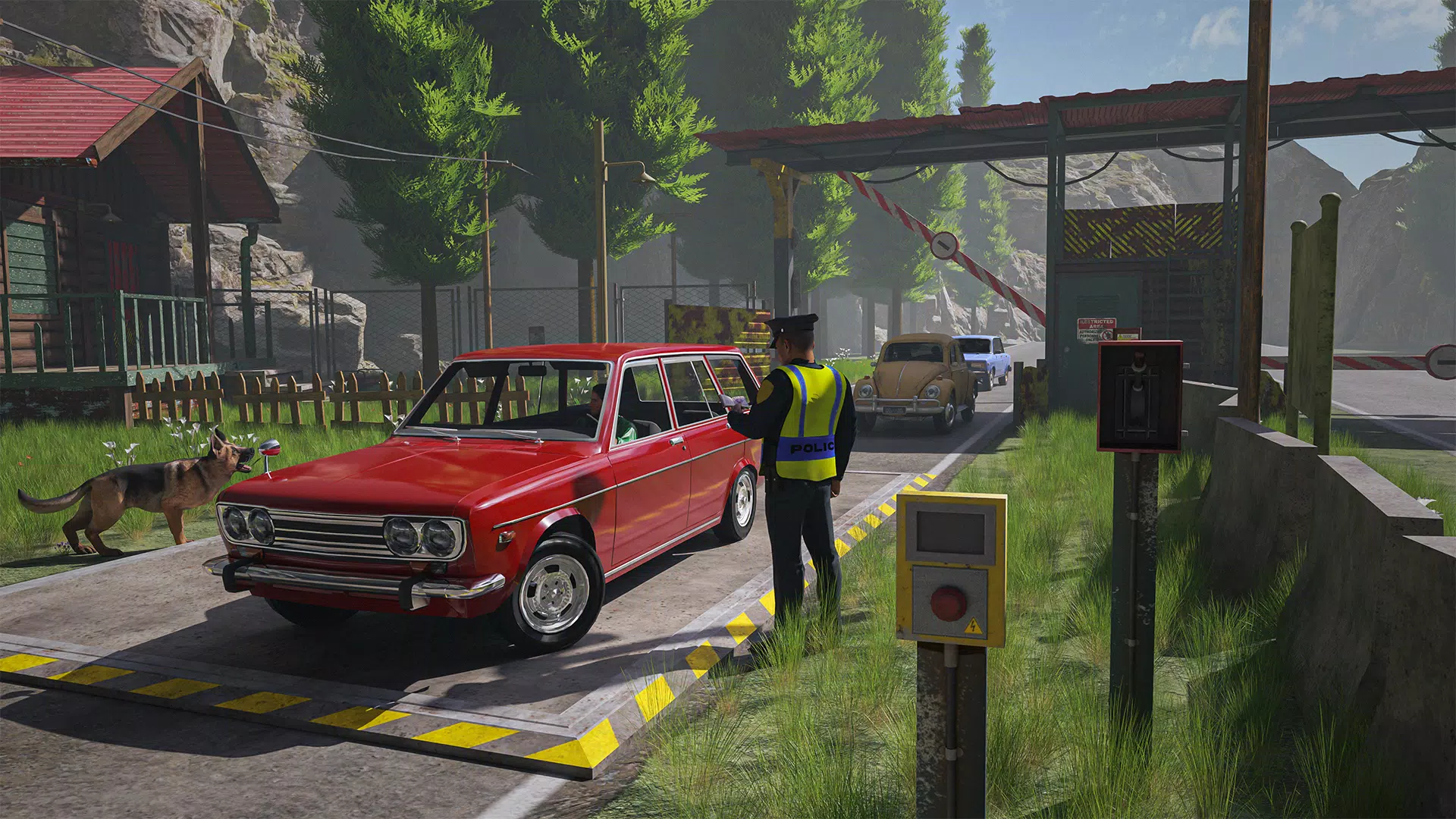 Border Patrol Police Game Zrzut ekranu 2