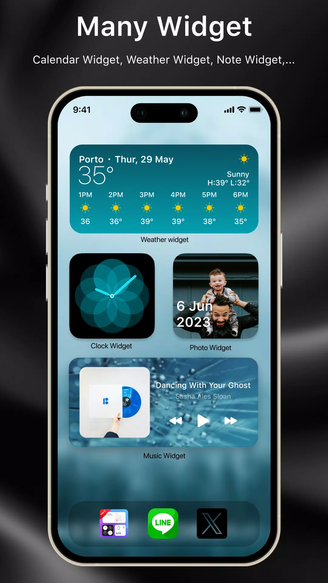 Laka Widgets: Widget OS 18 Скриншот 2