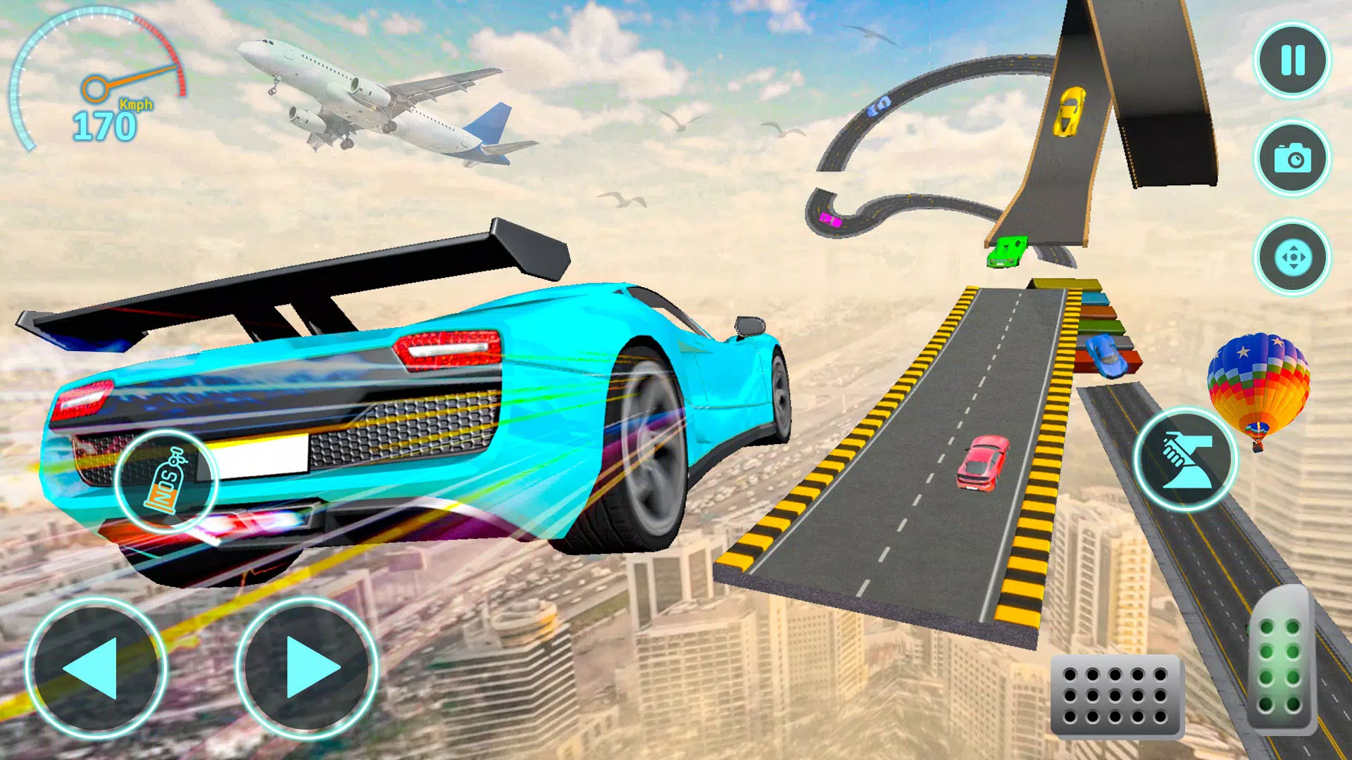 Real Car Stunt Game - GT Cars Captura de tela 1