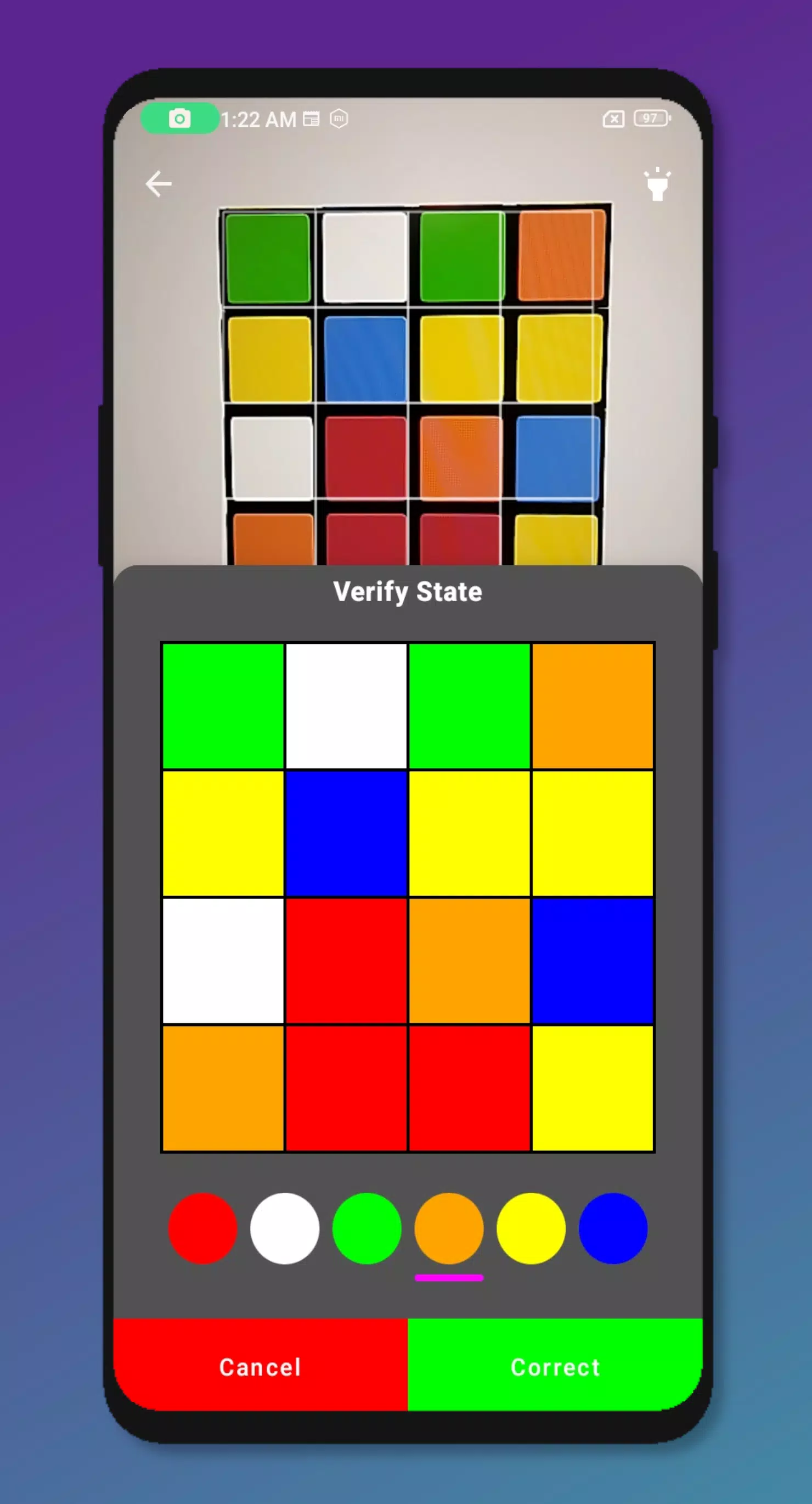 Rubik’s Cube Solver 4x4 스크린샷 2