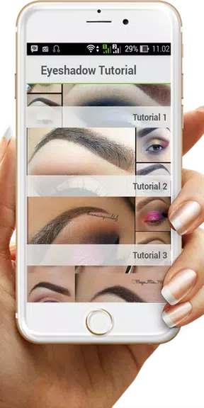 Eyeshadow Tutorial Captura de pantalla 0