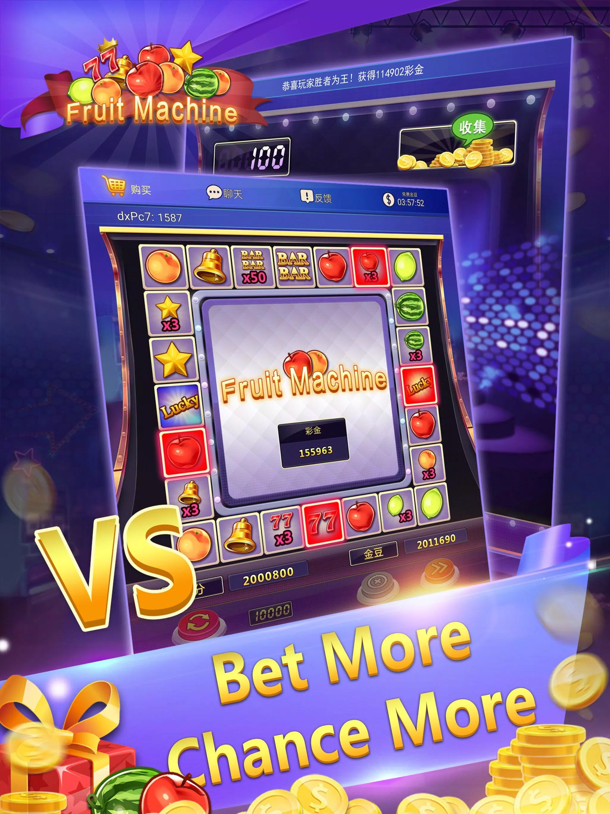 Fruit Machine - Mario Slots Schermafbeelding 0