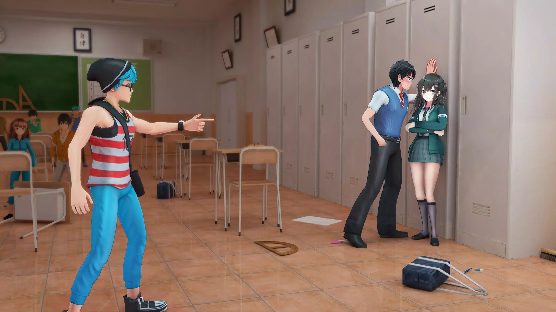 High School Fighting Game Captura de pantalla 3