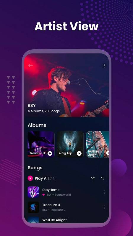 Offline Music Player: My Music ภาพหน้าจอ 2