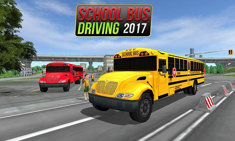 School Bus Driving Game স্ক্রিনশট 0