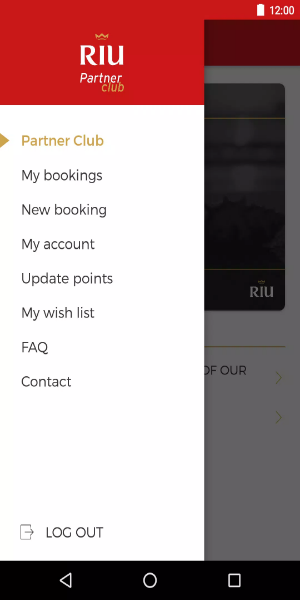 Riu PartnerClub應用截圖第1張