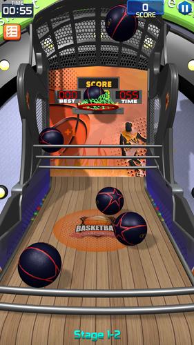 Flick Basketball Stages应用截图第1张