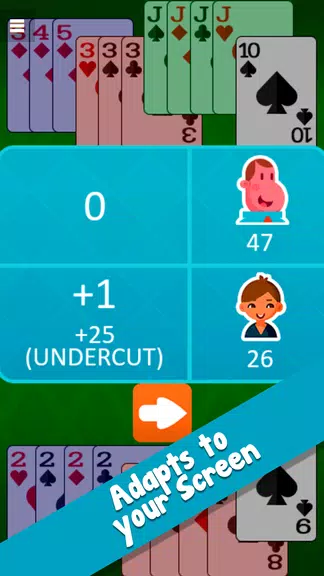 Gin Rummy Free Card Game স্ক্রিনশট 1