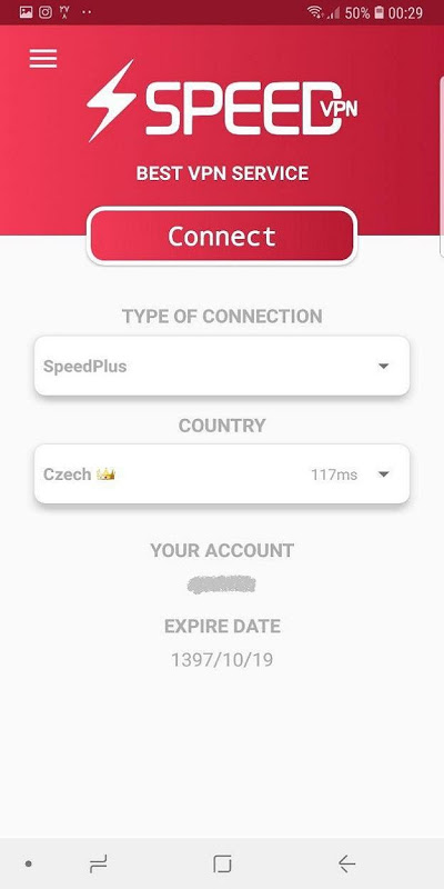 SpeedVPN Iran Schermafbeelding 3