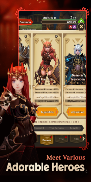 Revenger Saga: Idle RPG Ảnh chụp màn hình 0