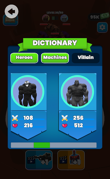 Merge Master Superhero Battle Mod スクリーンショット 3