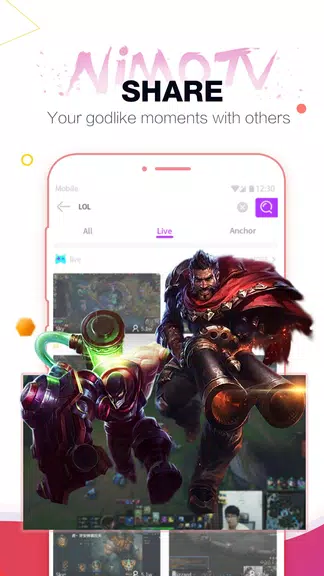 Schermata Nimo TV for Streamer 2
