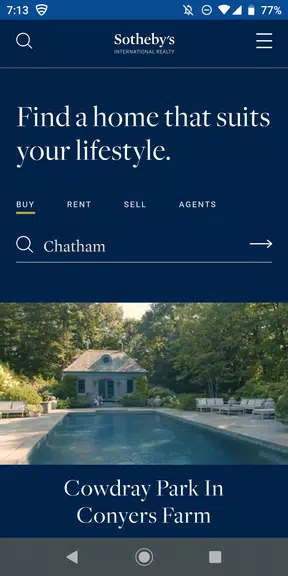 Sotheby’s International Realty Captura de tela 0