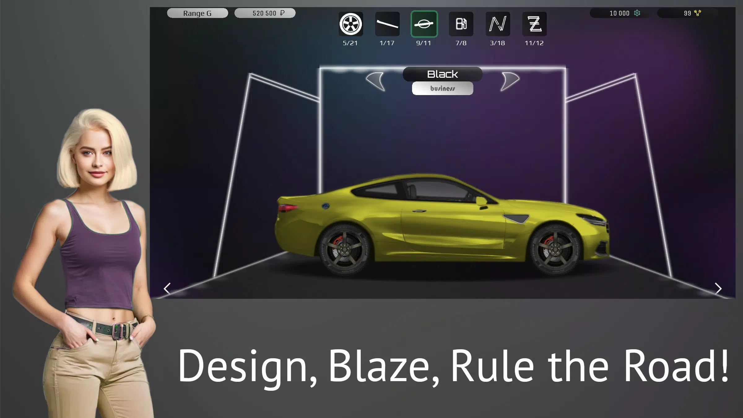Car Tycoon: Create Your Car Captura de tela 0