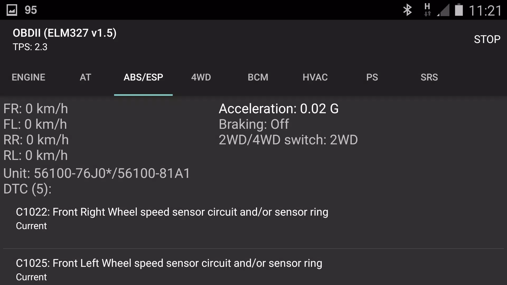 SZ Viewer: read DTC for Suzuki スクリーンショット 2