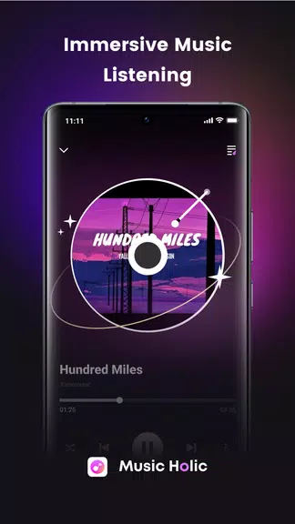 Music Holic-Offline Music Скриншот 3