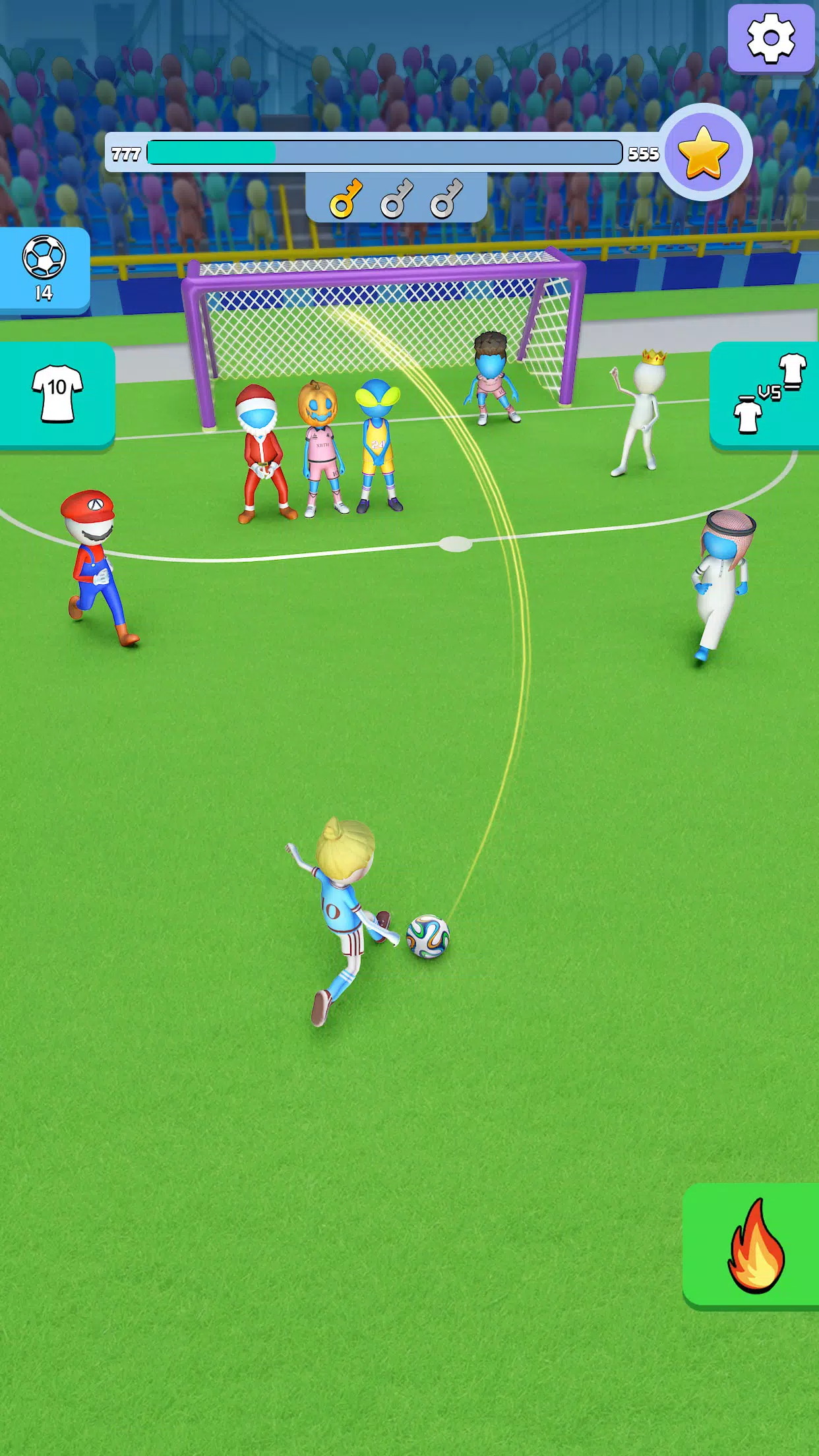 Kick It – Fun Soccer Game স্ক্রিনশট 1