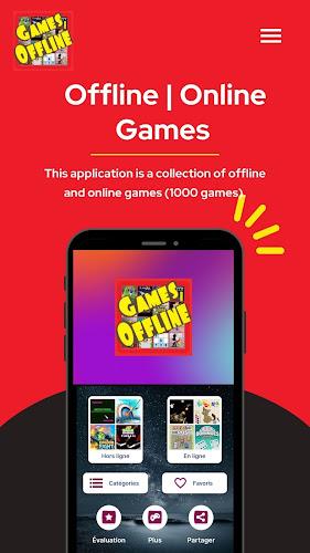 Offline Mini Games All in One Ảnh chụp màn hình 0