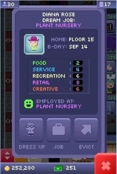 Tiny Tower Mod Capture d'écran 3