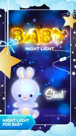 Baby night light - lullabies w Capture d'écran 0