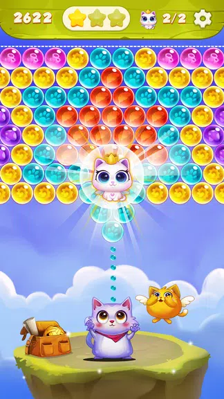 Schermata Bubble Cat Shooter 0