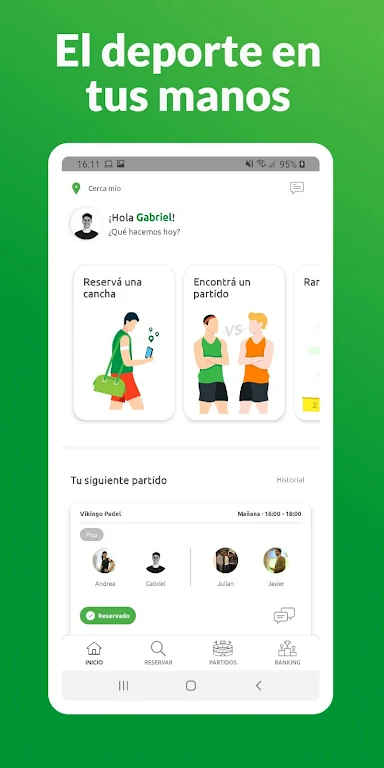 Reva - Sports App Zrzut ekranu 0