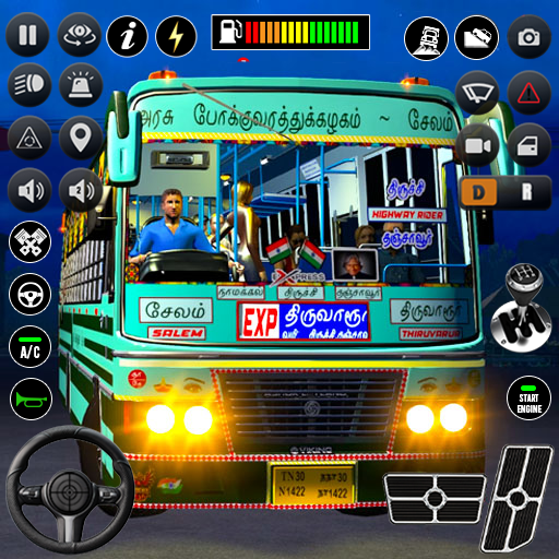 Real Passenger Bus Driving Sim Zrzut ekranu 0