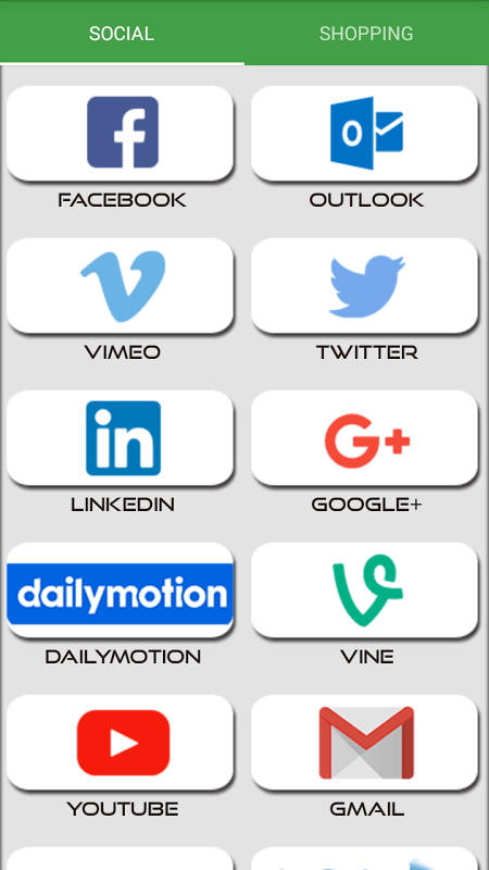 Social Network All In One app Captura de tela 1