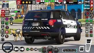 Cop Police Car Driving Game 3D Screenshot 1