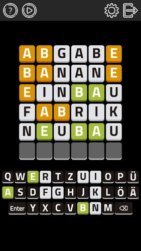 Wördel - tägliches Wortspiel Capture d'écran 2
