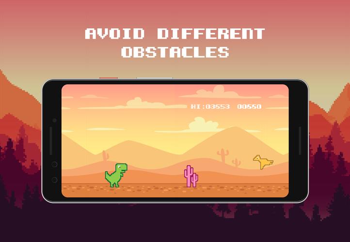 Schermata Dino - desert runner 1