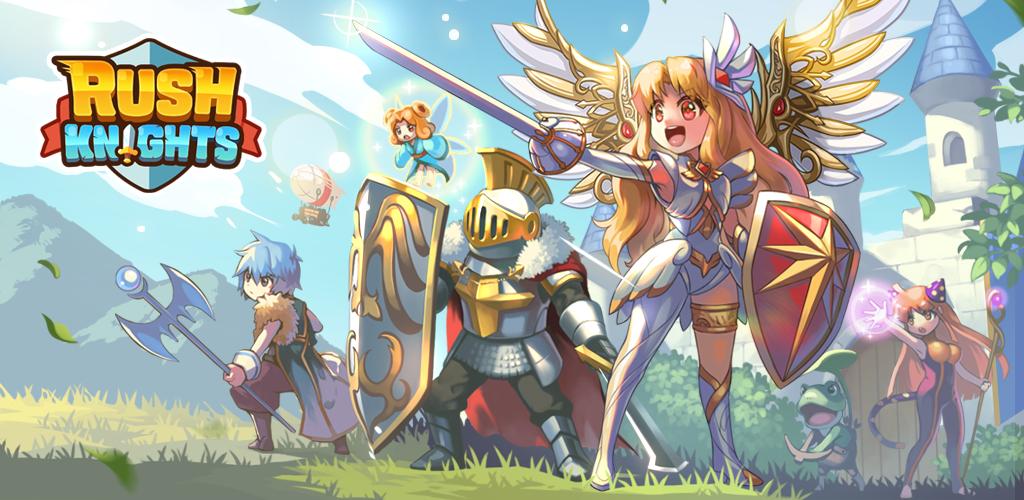 Rush! Knights : Idle RPG Captura de pantalla 0