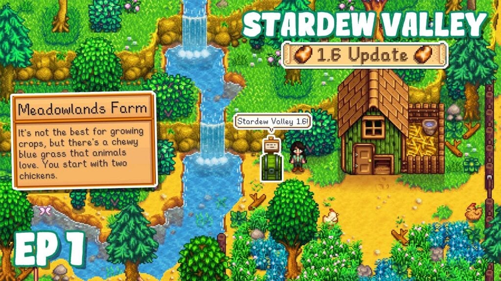 Stardew Valley 1.6 行動更新：11 月推出！