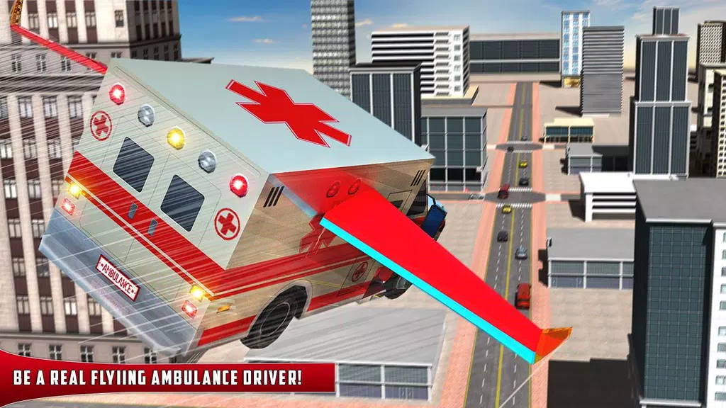 Flying Ambulance Rescue Drive Tangkapan skrin 0