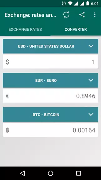 XRT: Exchange rates, converter Zrzut ekranu 1