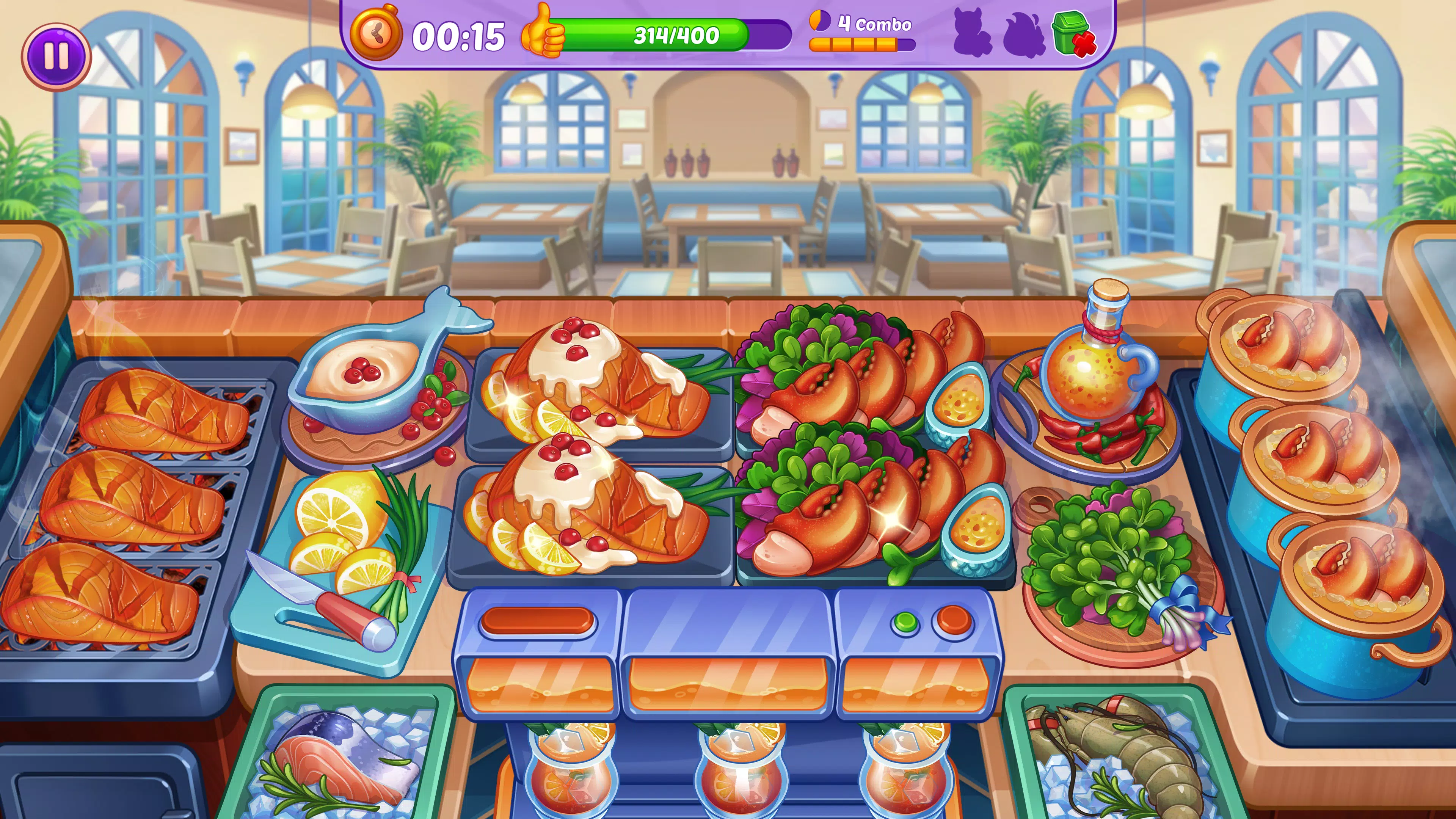 Cooking Crush - Cooking Game Screenshot 1