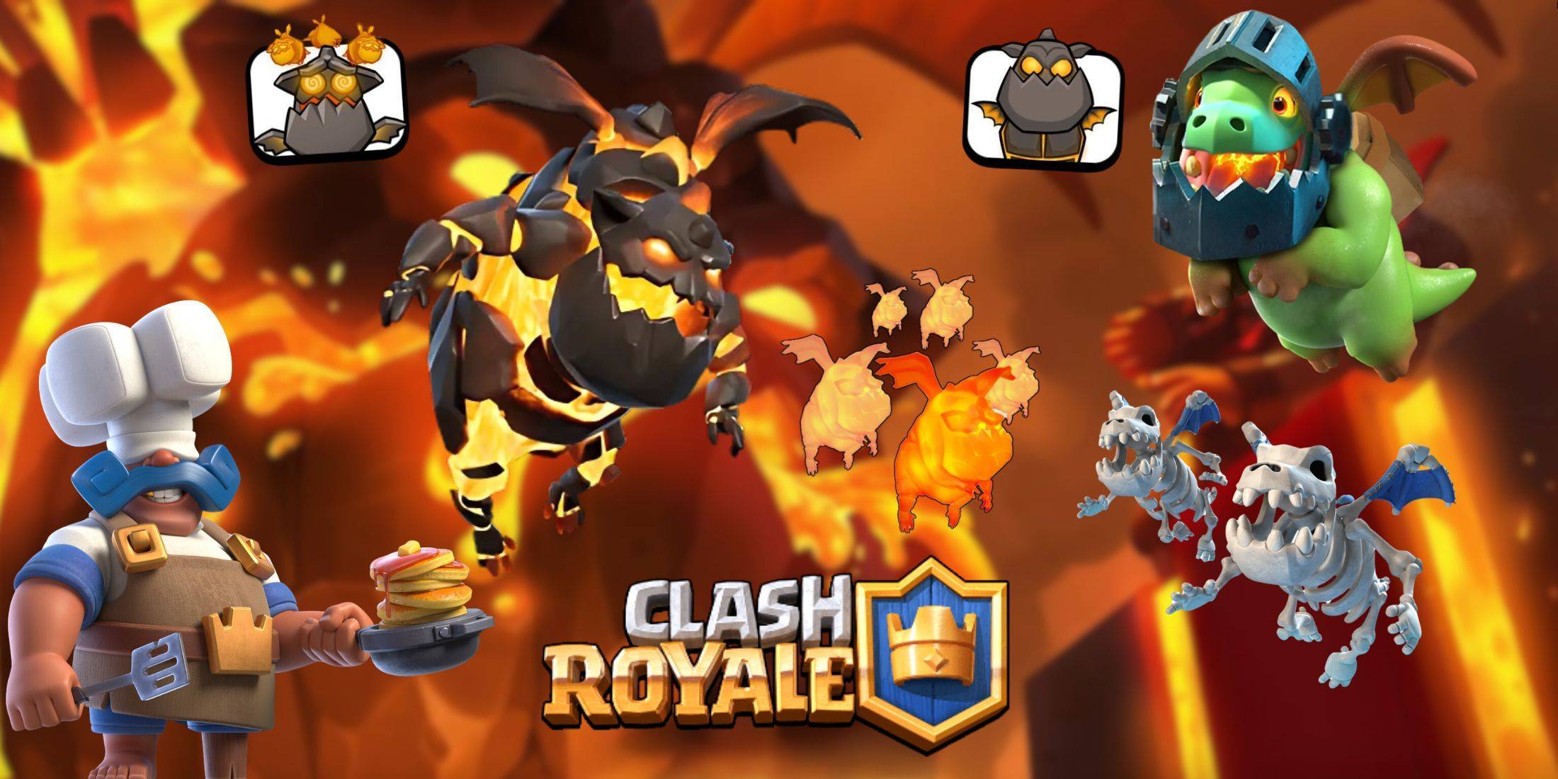 ラヴァ・ハウンドが クラッシュ・ロワイヤル (Clash Royale) を制覇: エリートデッキが明らかに