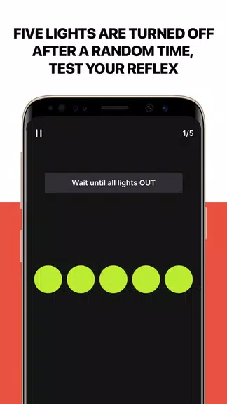 LightsOut Reaction Time/Reflex Скриншот 1