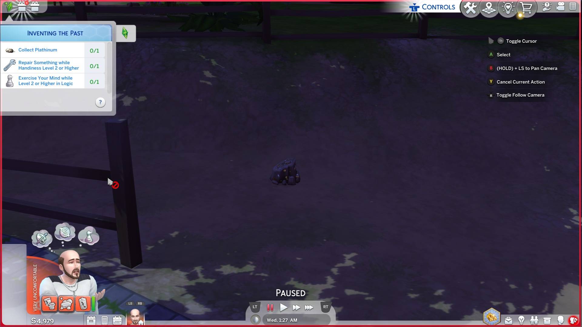 Ontdek Plathinum & ironyum locaties in Sims 4 Eerdere gebeurtenis