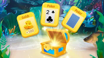 Solitaire Fish World-OceanTrip Zrzut ekranu 2