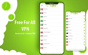 GreenVPN - SuperVPN Master Capture d'écran 1