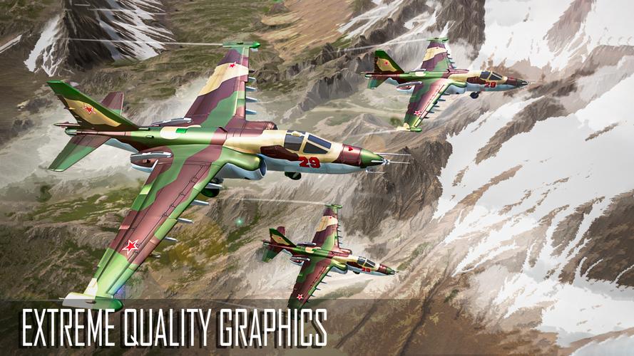 Jet Fighter: Sky Combat 3D 스크린샷 3