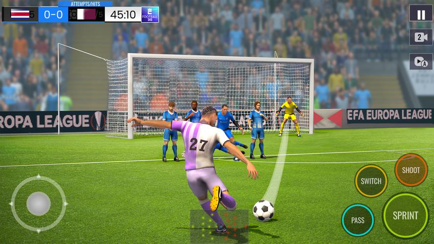 Football 3D Star Ảnh chụp màn hình 1