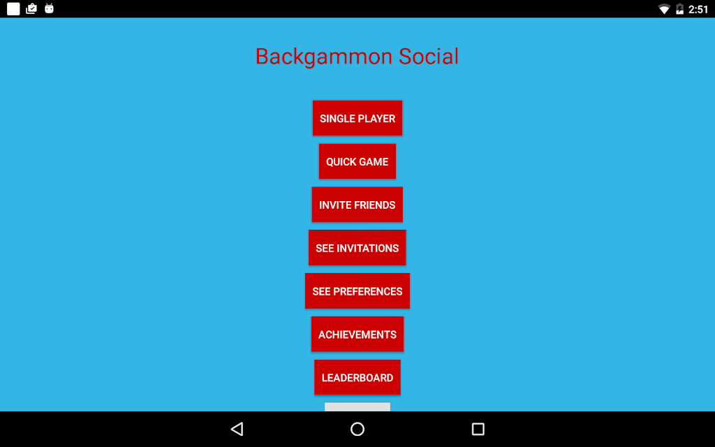 Backgammon Social Captura de tela 0