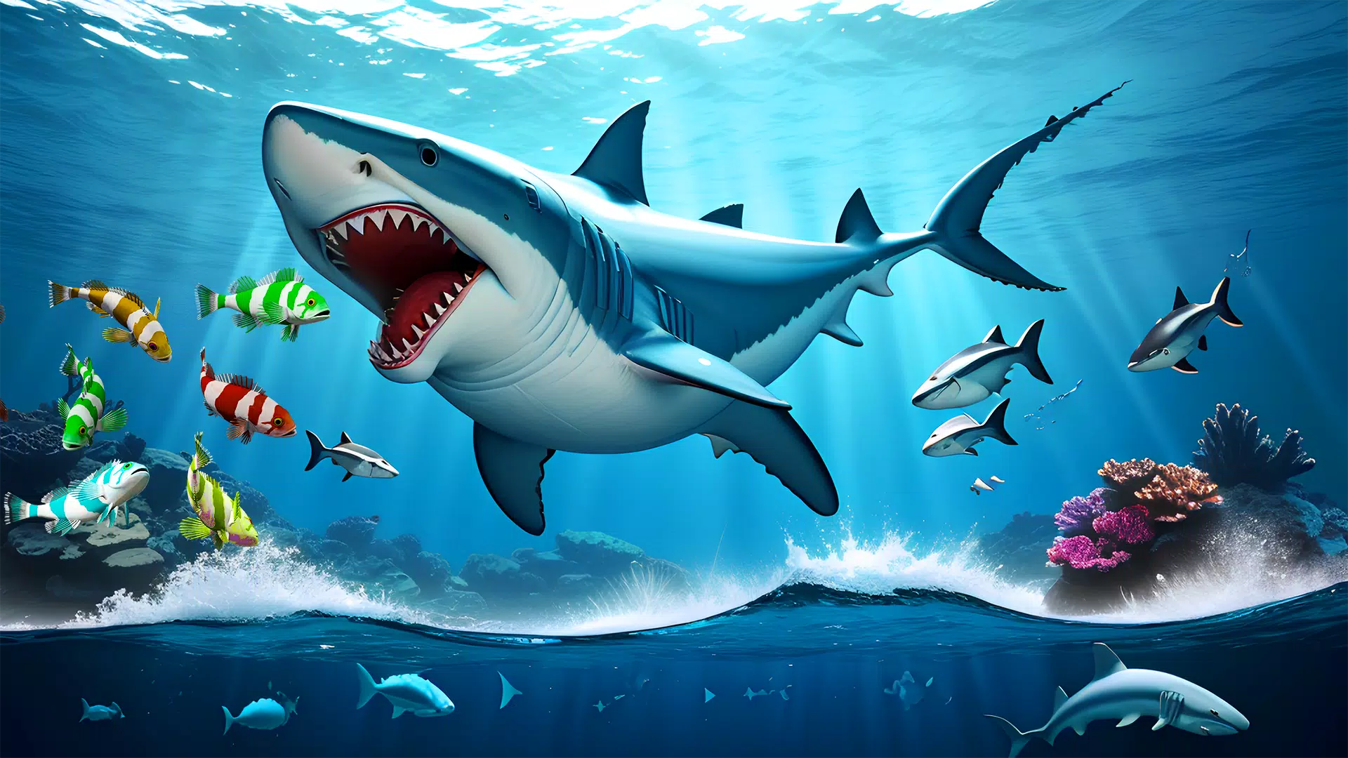 Shark Attack Games Offline應用截圖第2張